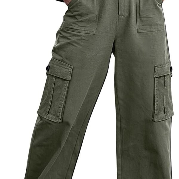 Cargo Pants for Women with Six Pockets