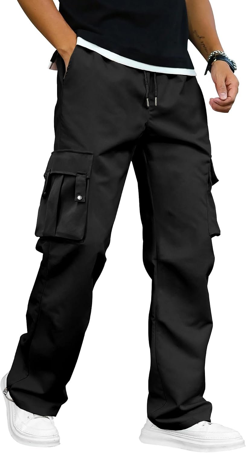 Tapered Cargo Jogger Pants for Men