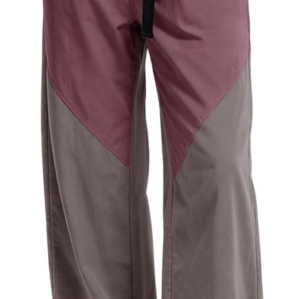 Wide Leg Cargo Pants for Women with Utility Belt